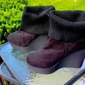 Black booties